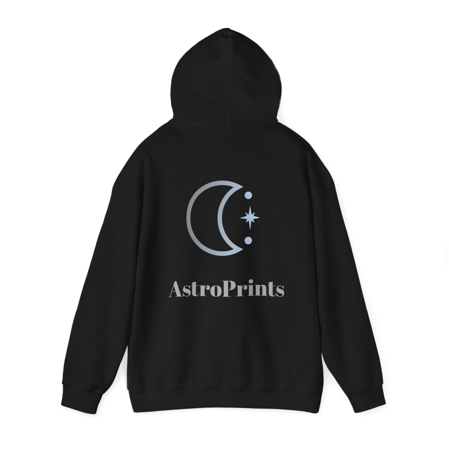 Unisex - Black AstroPrints Hoodie