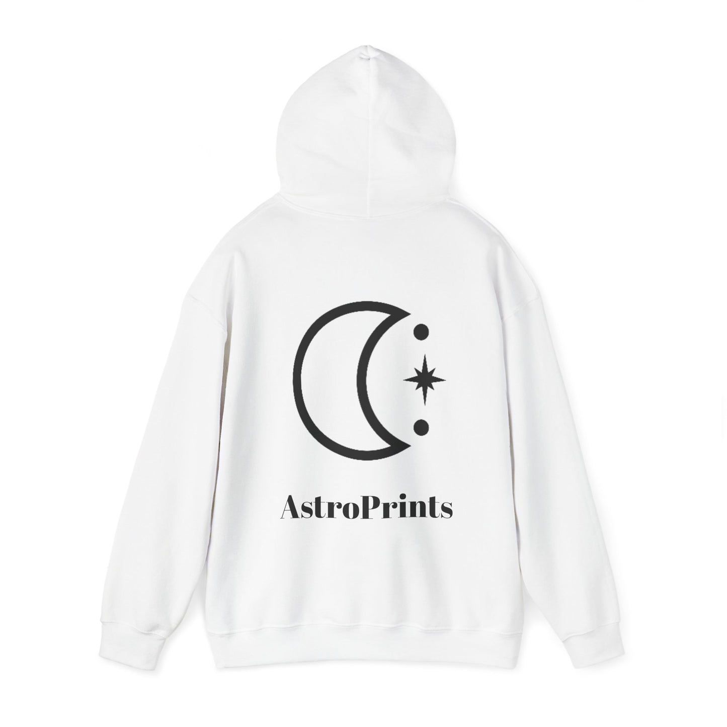 Unisex - White AstroPrints Hoodie