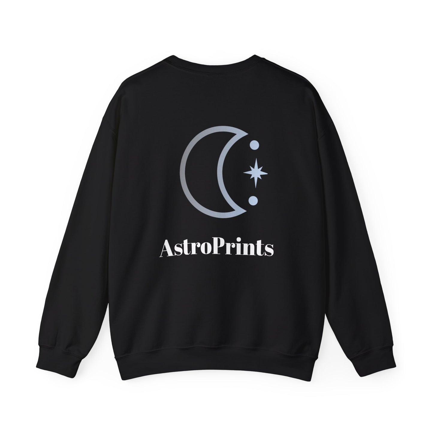 Unisex - Black AstroPrints Sweatshirt