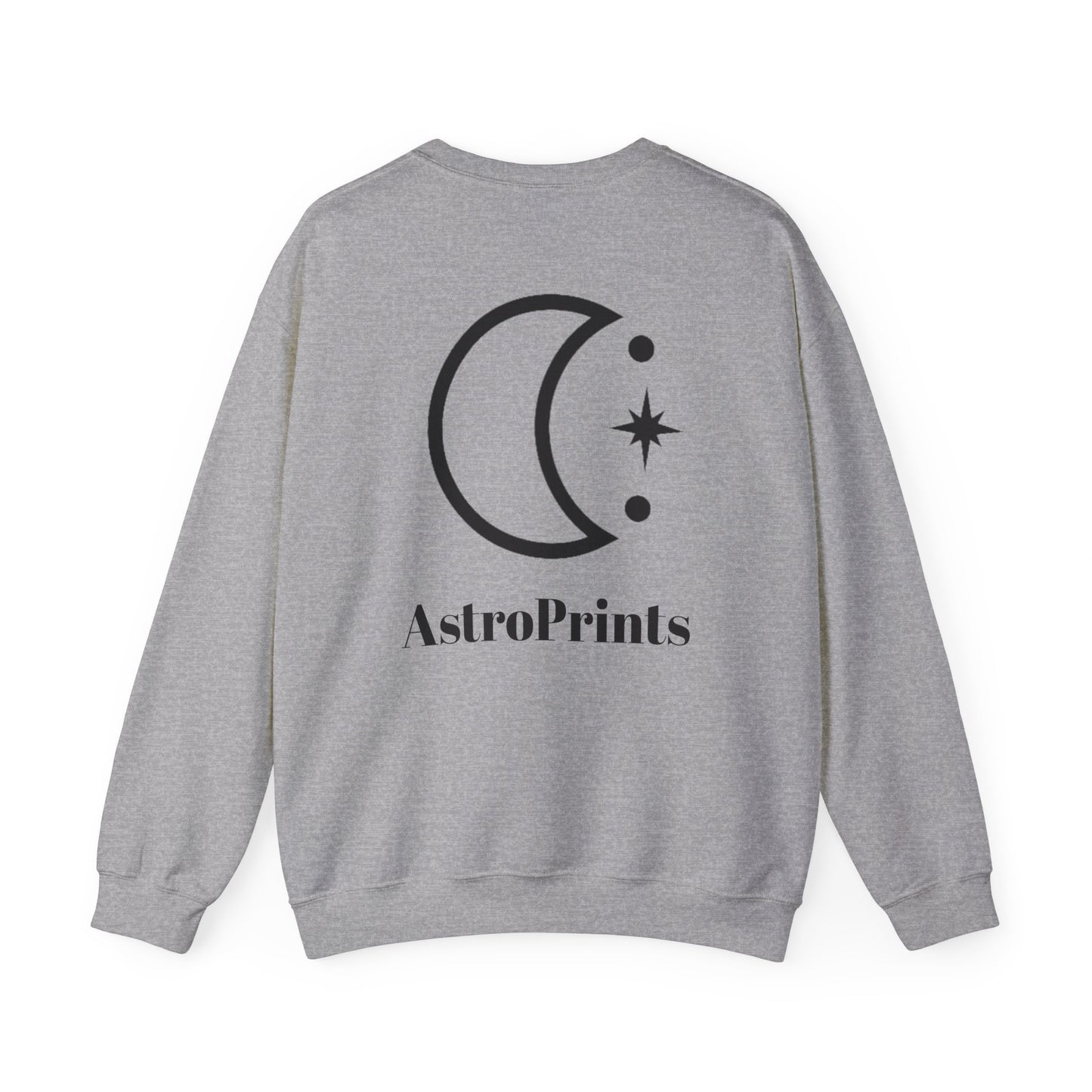 Unisex - Sports Grey AstroPrints Sweatshirt