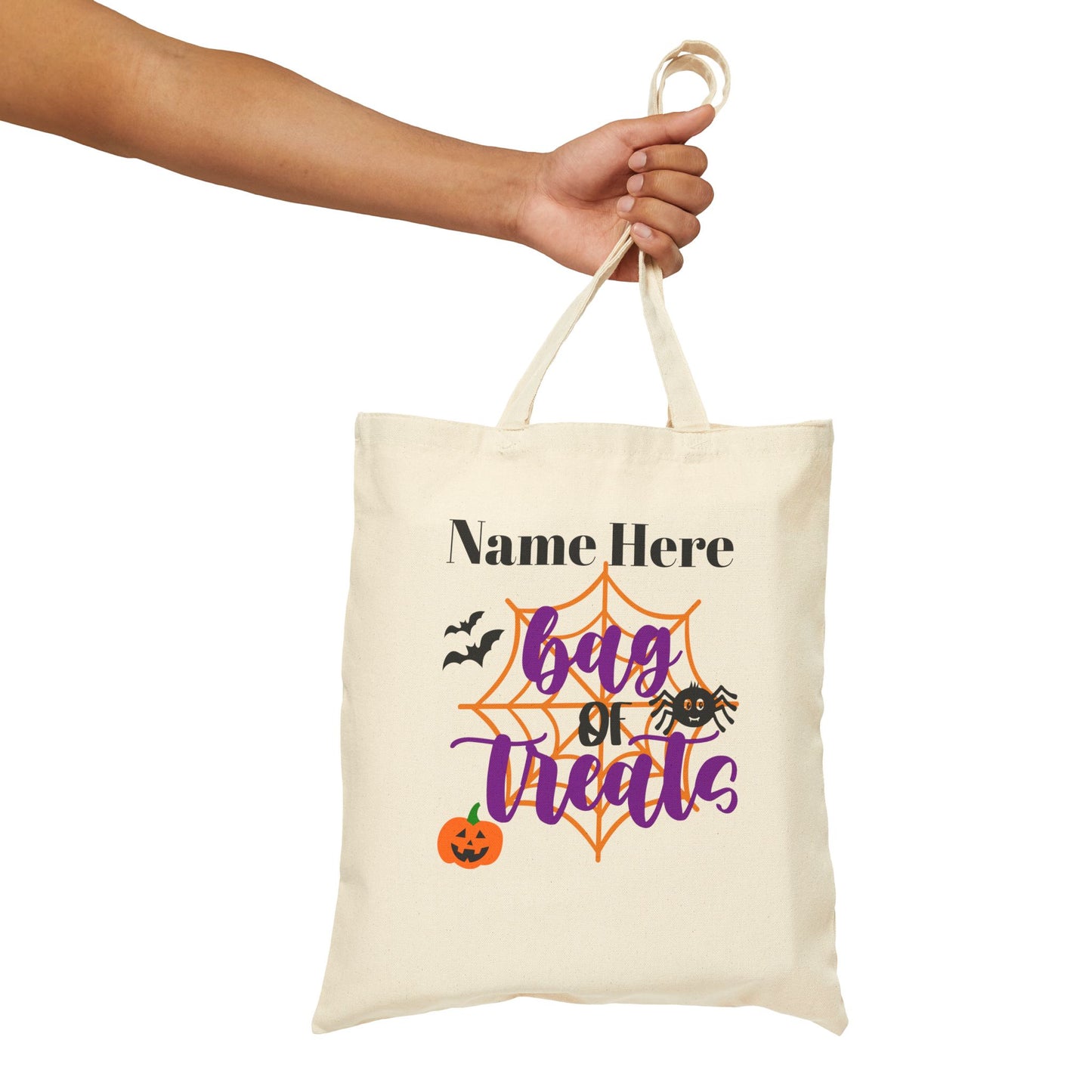 Custom 'Bag of Treats' tote bag