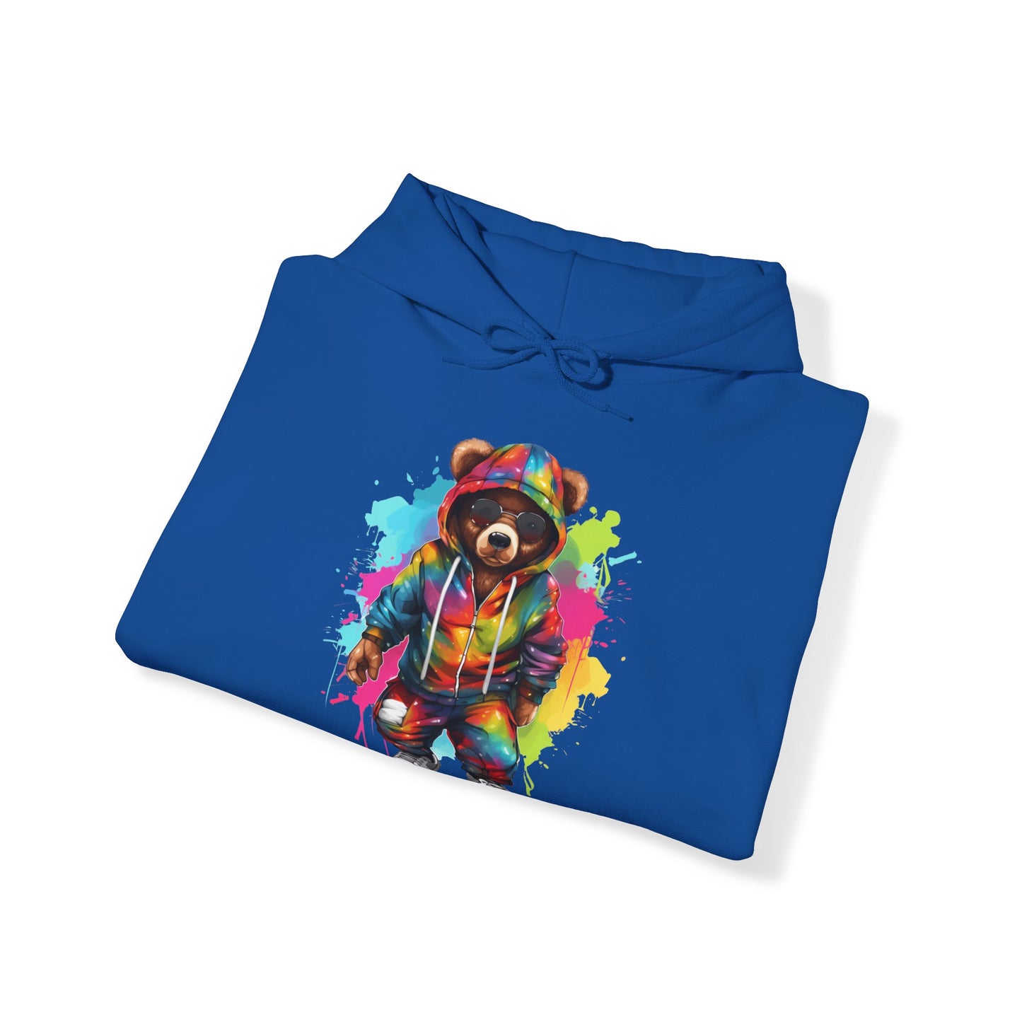 Unisex - Colourful bear Hoodie