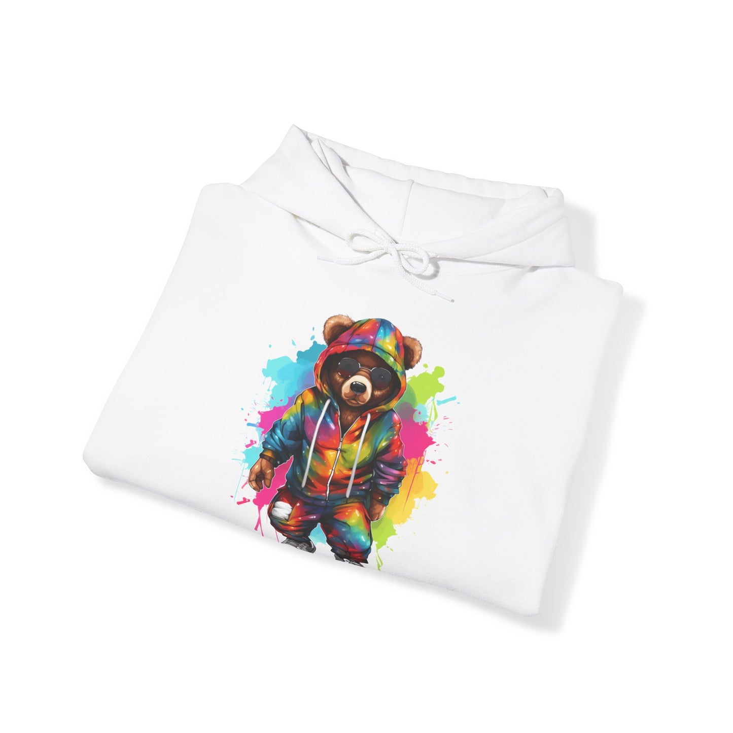 Unisex - Colourful bear Hoodie