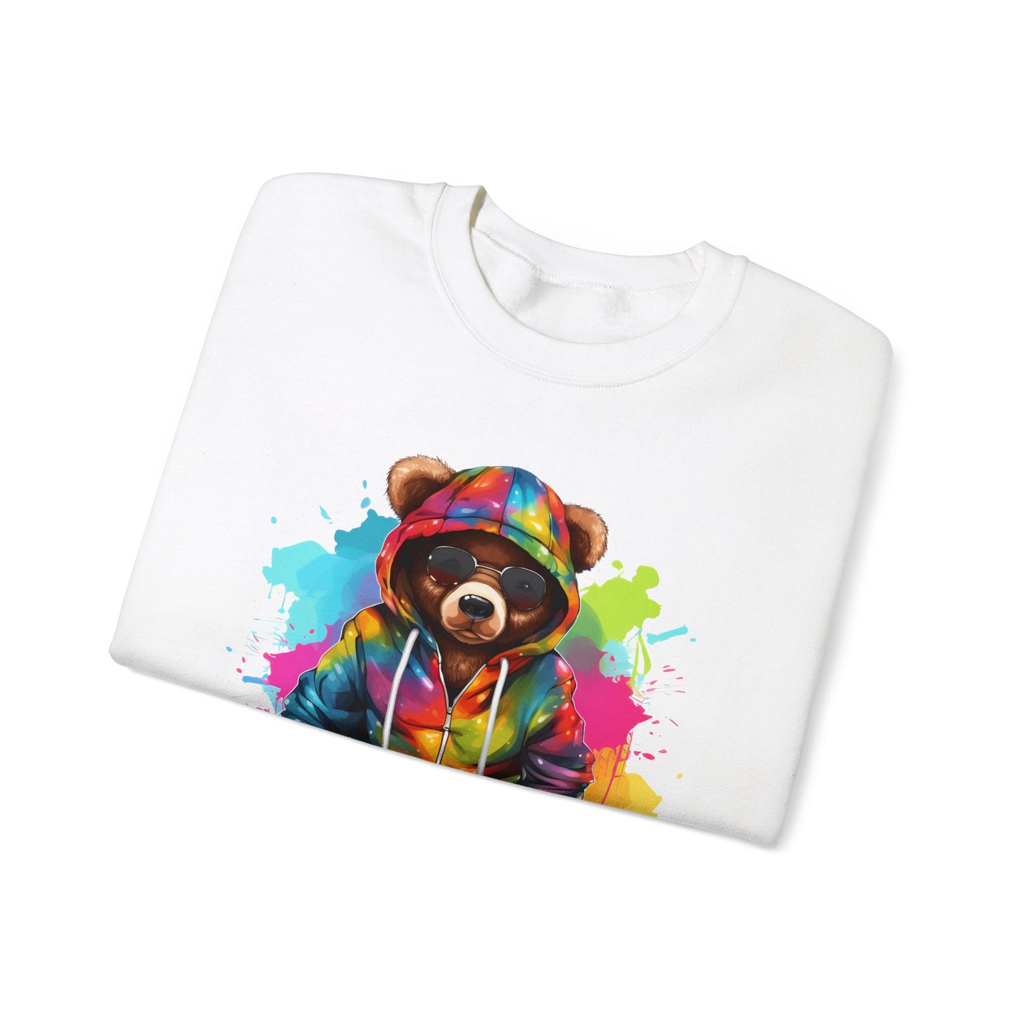 Unisex - Sweatshirt colourful teddybear