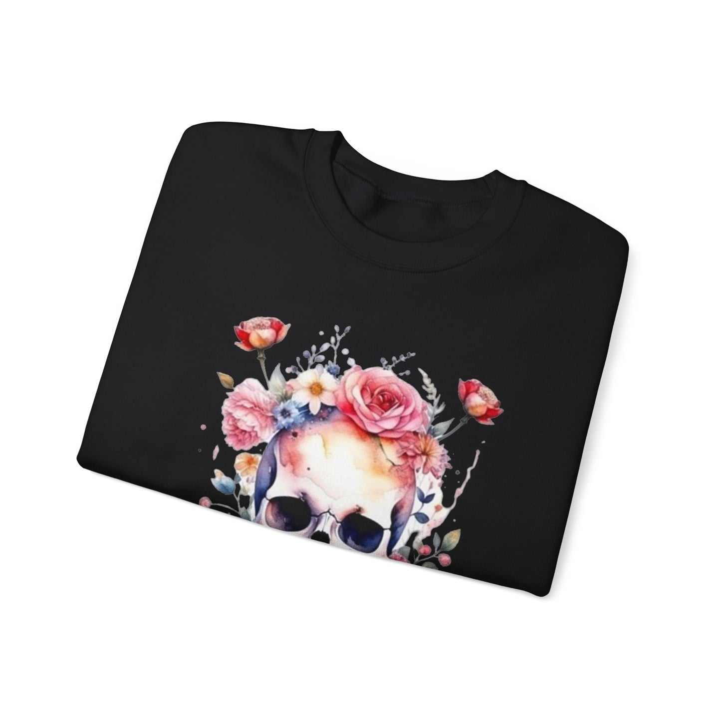 Unisexe - Sweat-shirt Crâne avec Fleurs