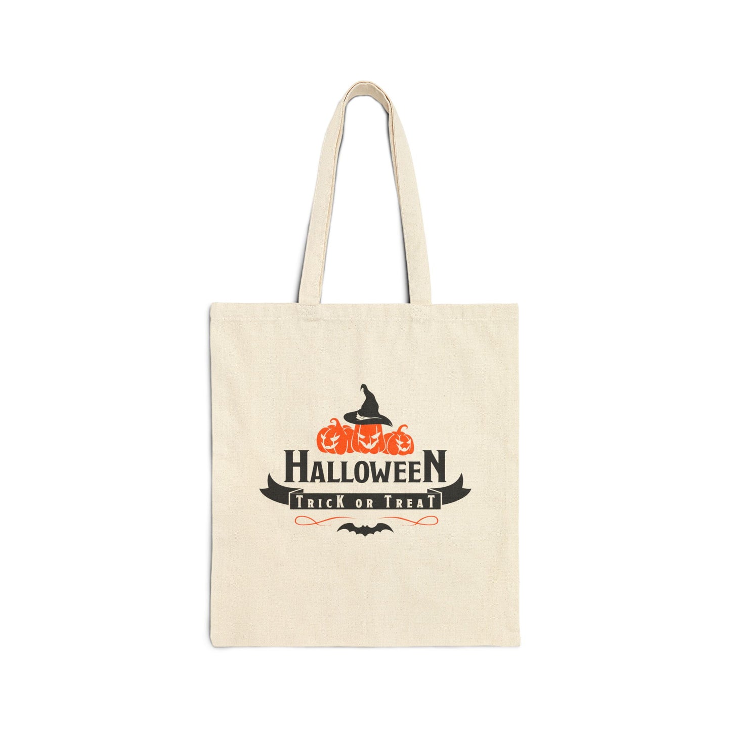 Halloween 'Pumpkin trick or treat' tote bag