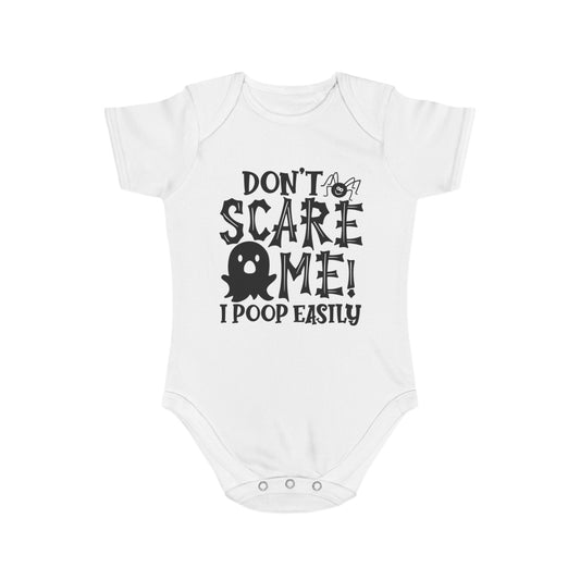 'Don't Scare me' Halloween  Baby Bodysuit