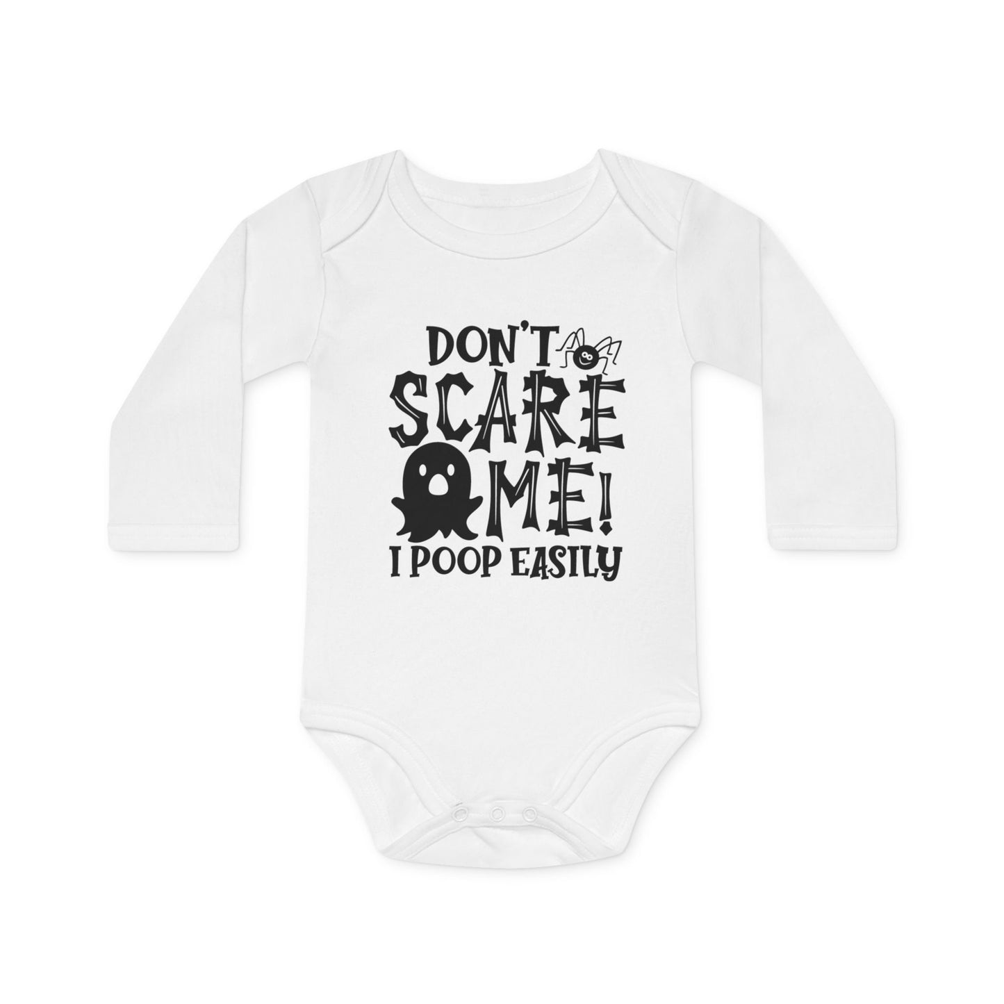 'Don't Scare me' Halloween  Baby Bodysuit