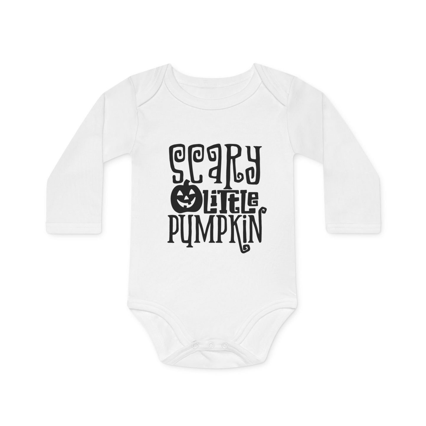 'Scary little pumpkin' Halloween Baby Bodysuit