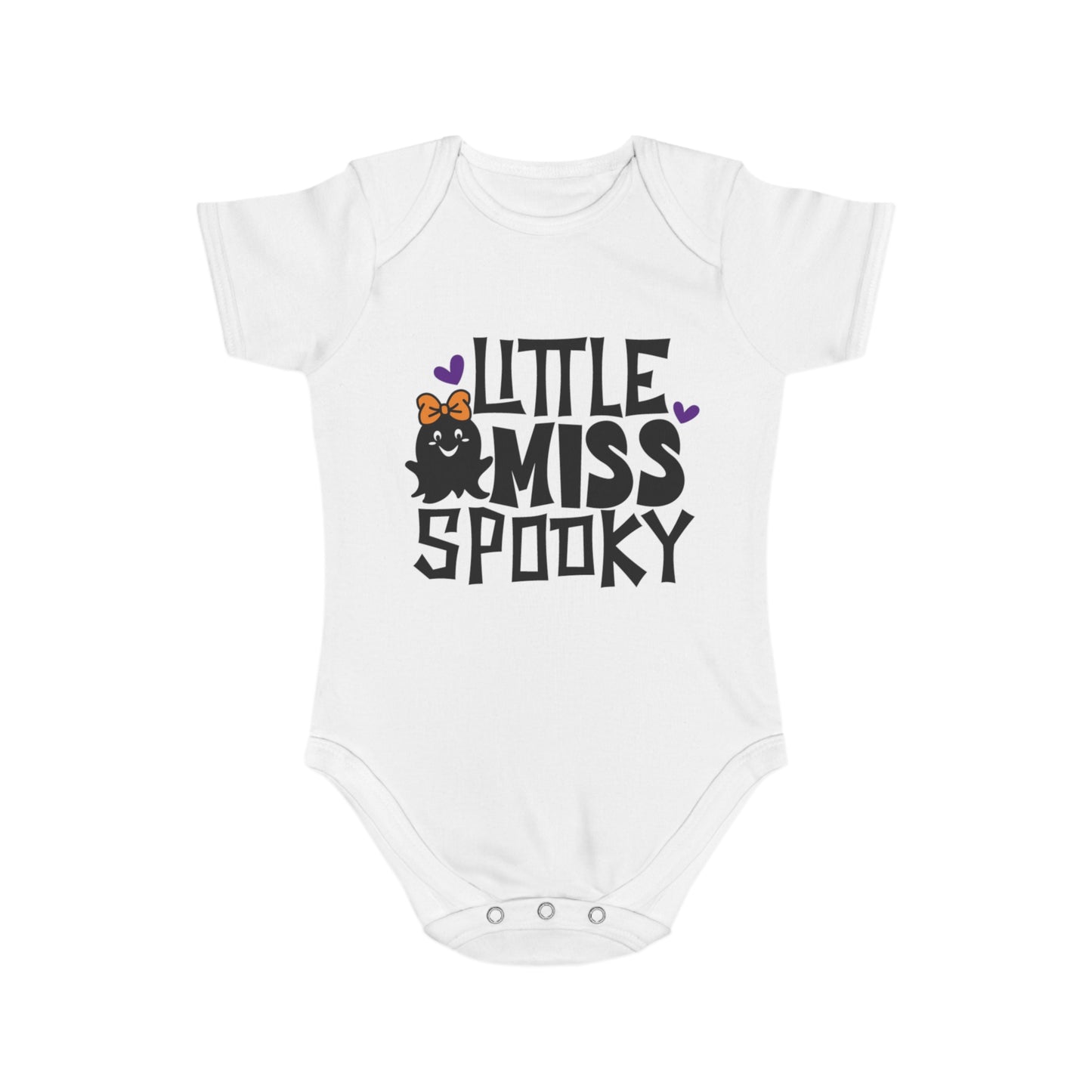 'Little Miss Spooky' Halloween Baby Bodysuit