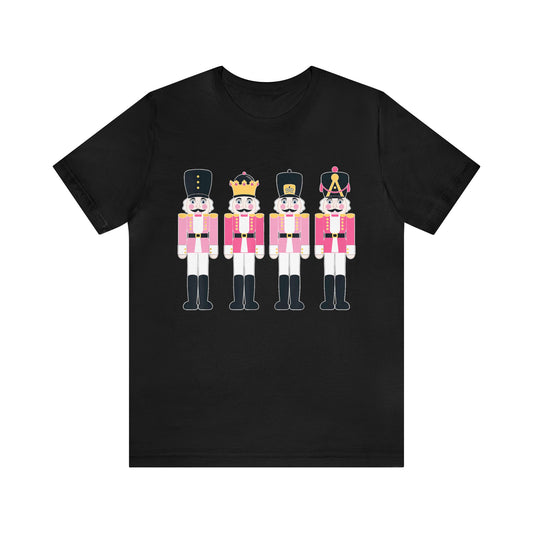 Unisex - Pink nutcracker Christmas T-shirt