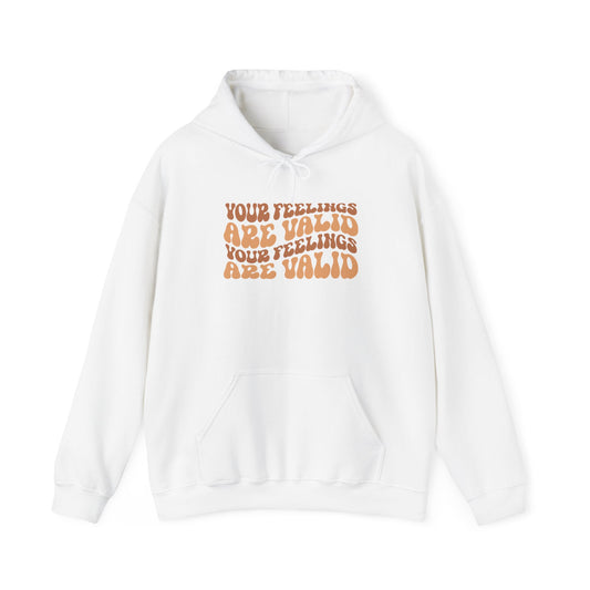 Unisex - 'Your feelings are valid' Mental Health Hoodie