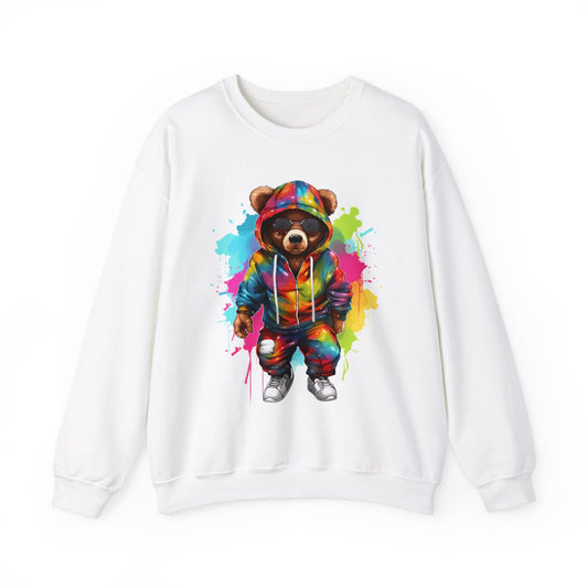 Unisex - Sweatshirt colourful teddybear