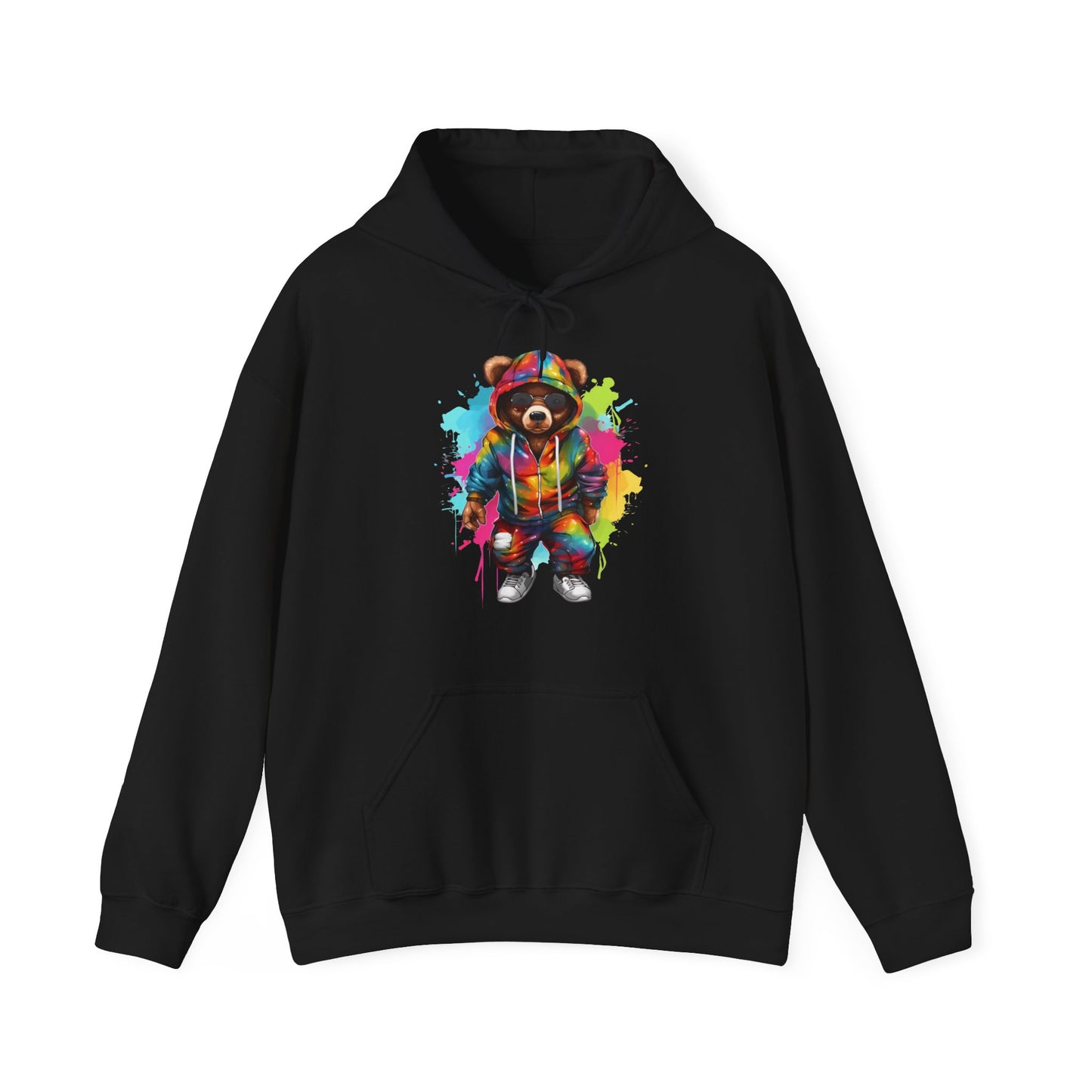 Unisex - Colourful bear Hoodie