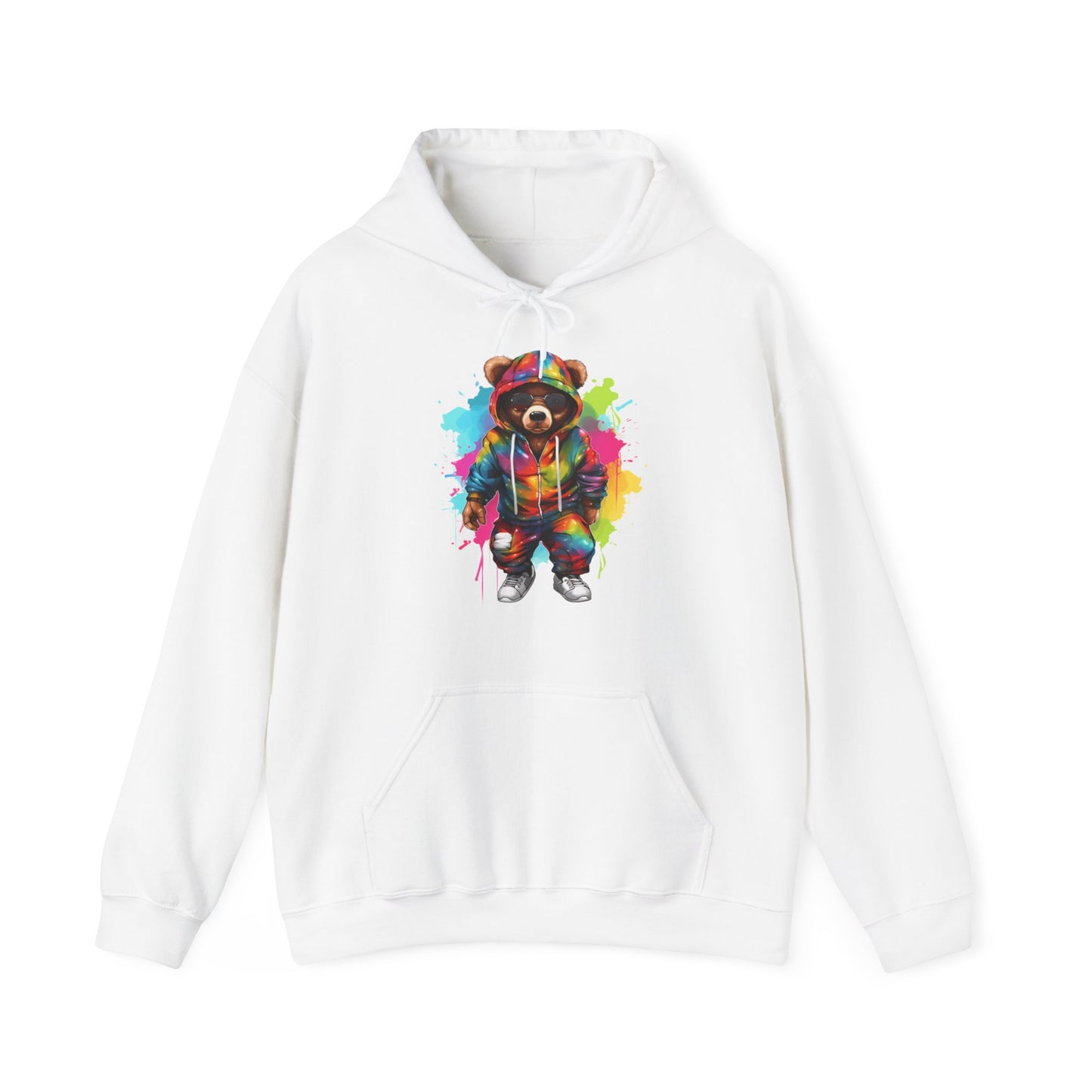 Unisex - Colourful bear Hoodie