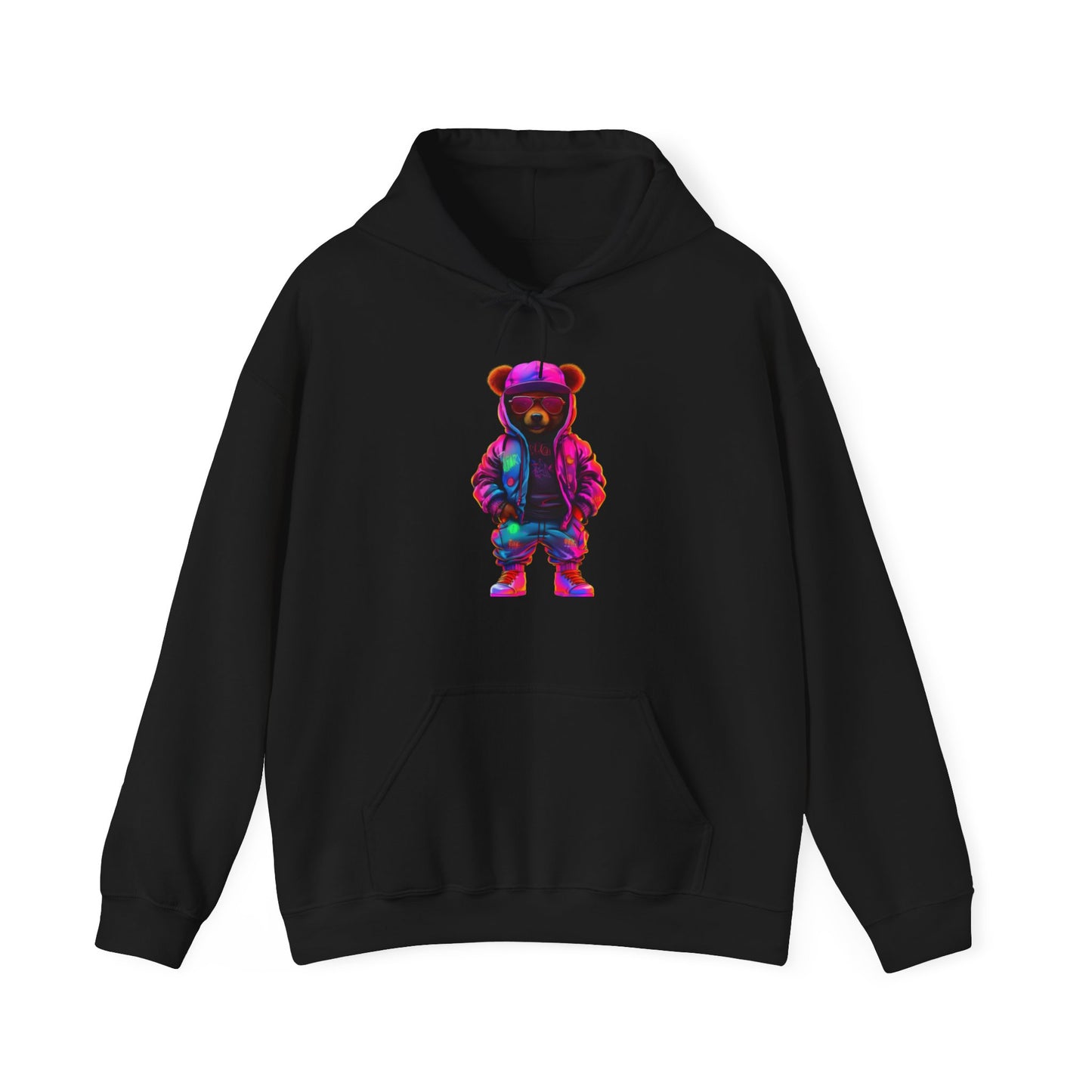 Unisex - Purple Bear Hoodie