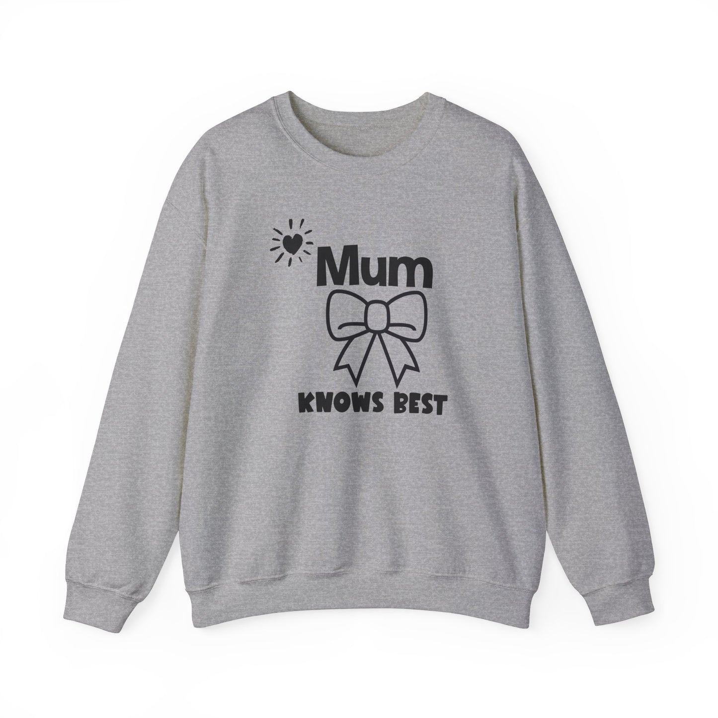 'Mum knows best' Mother's Day Sweatshirt