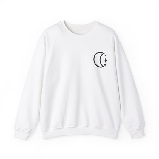 Unisex - White AstroPrints Sweatshirt