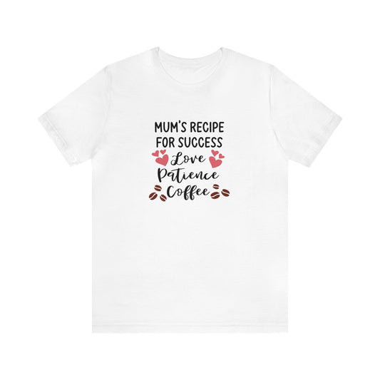 T-shirt Fête des Mères 'Recette de Maman'