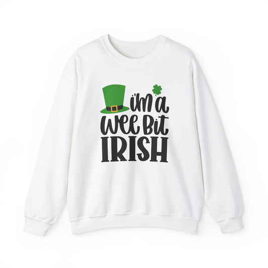 Unisex - "Wee bit Irish' St Patrick's Day Sweatshirt