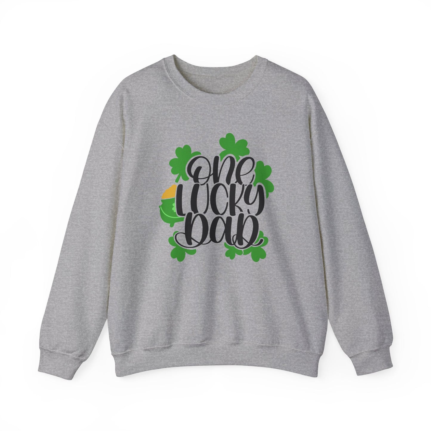 Unisex - 'One Lucky Dad' St Patrick's Day Sweatshirt