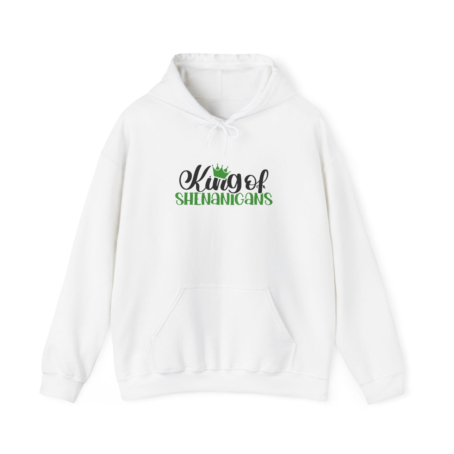 Unisex - 'King of shenanigans' St Patrick's Day Hoodie