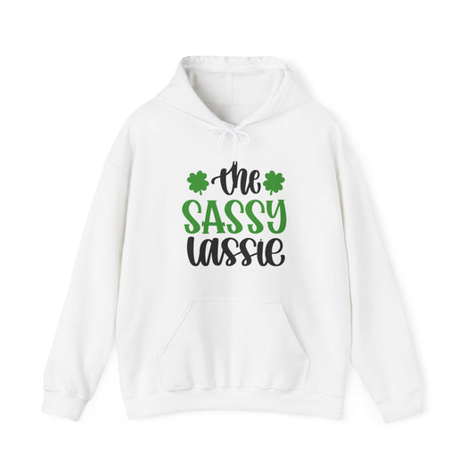 Unisex - 'The Sassy lassie' St Patrick's Day Hoodie