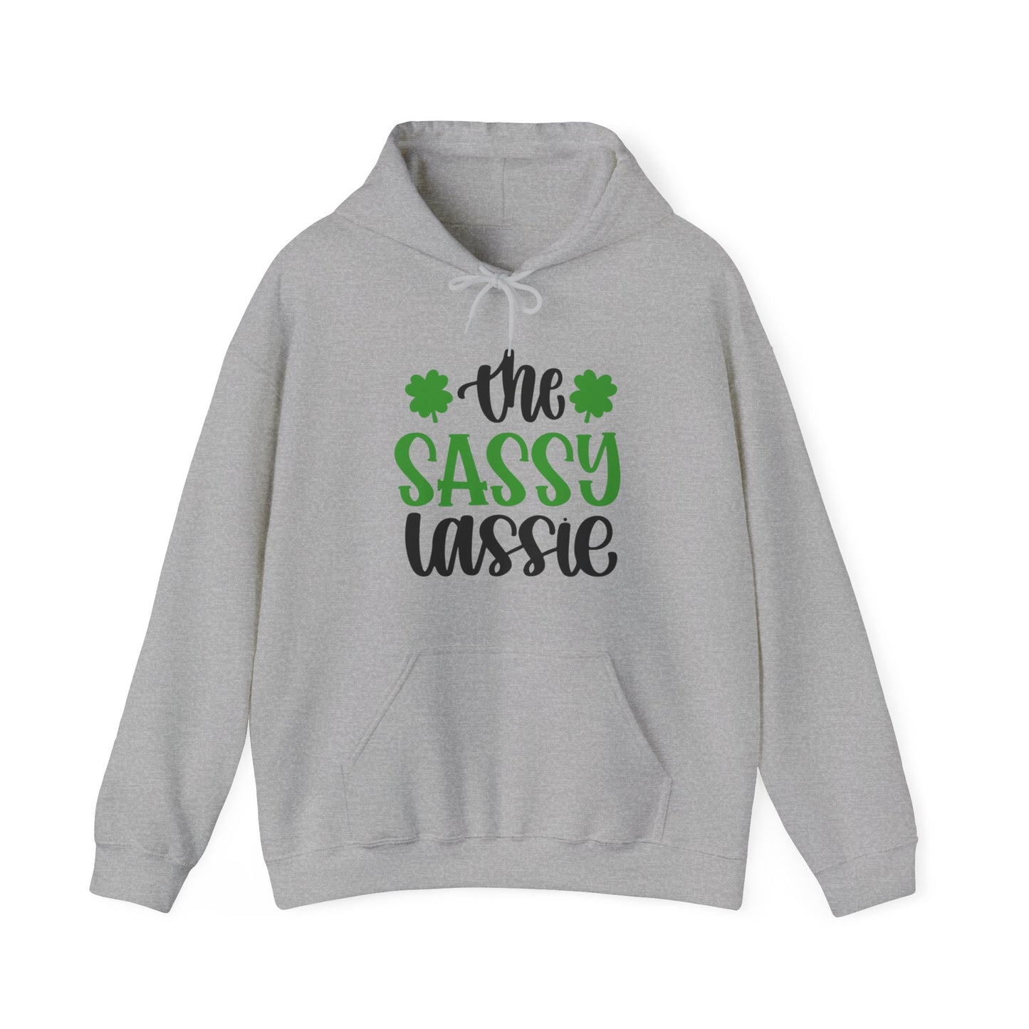 Unisex - 'The Sassy lassie' St Patrick's Day Hoodie