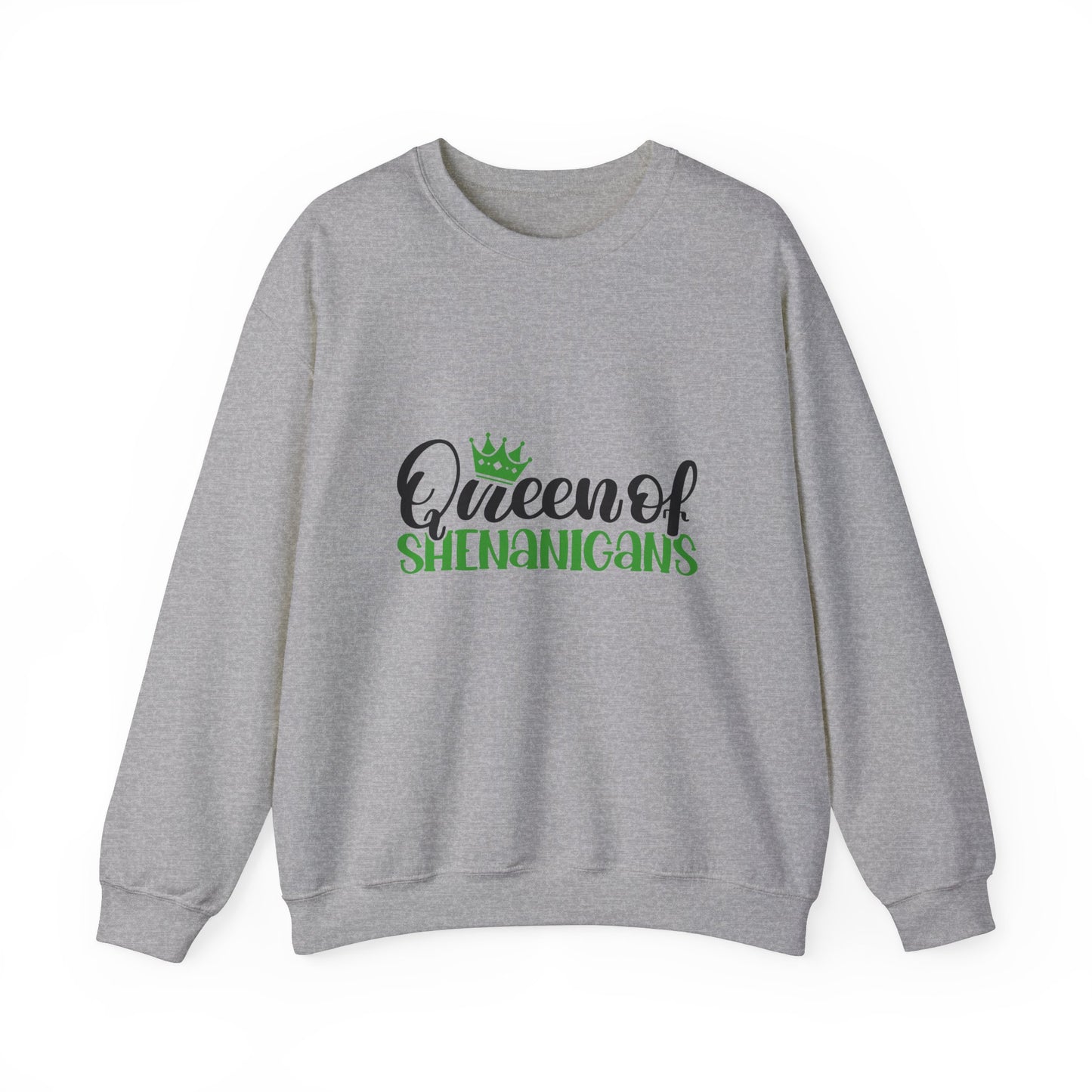 Unisex 'Queen of shenanigans' St Patrick's Day Sweatshirt