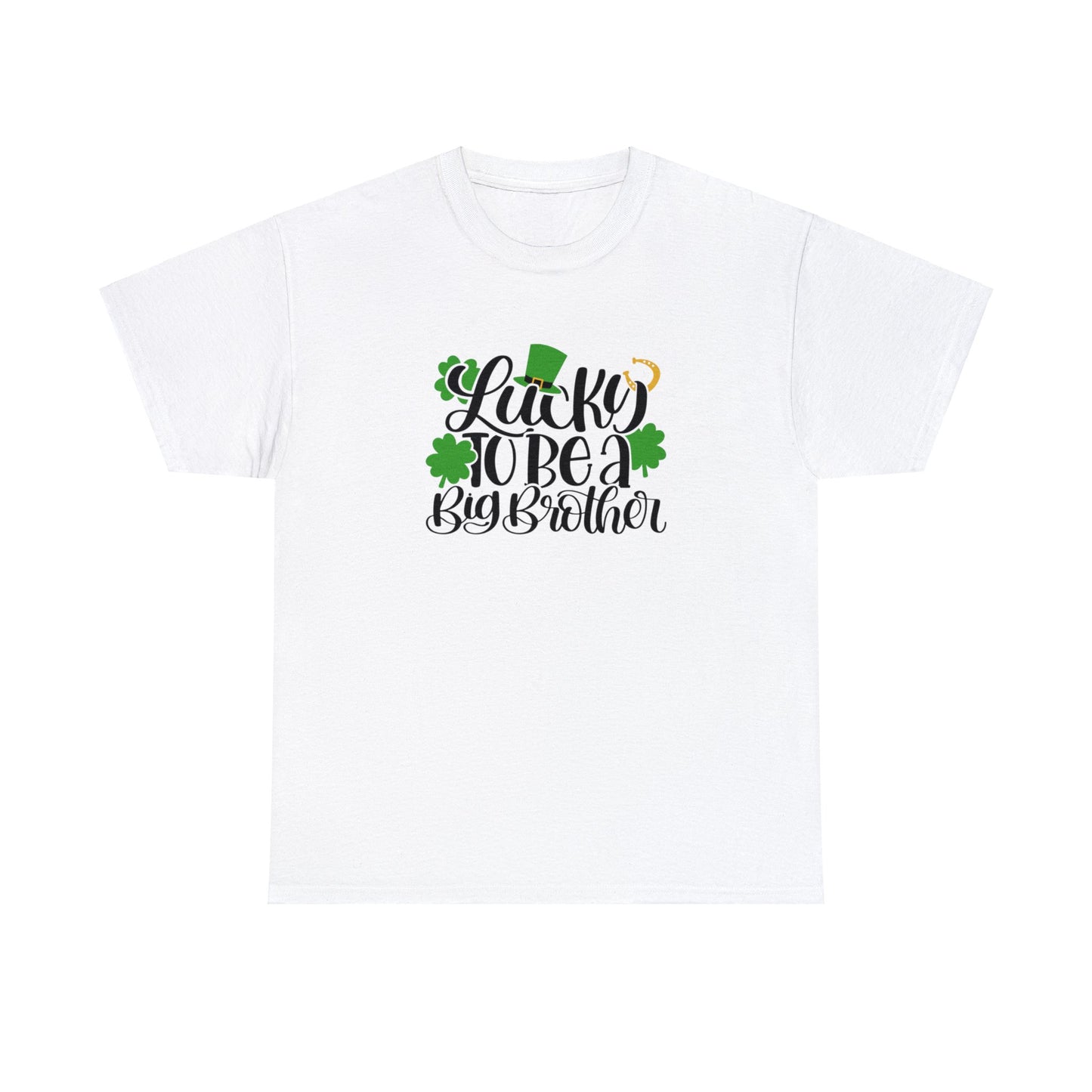 'Lucky to be a big brother' St Patrick's Day T-Shirt