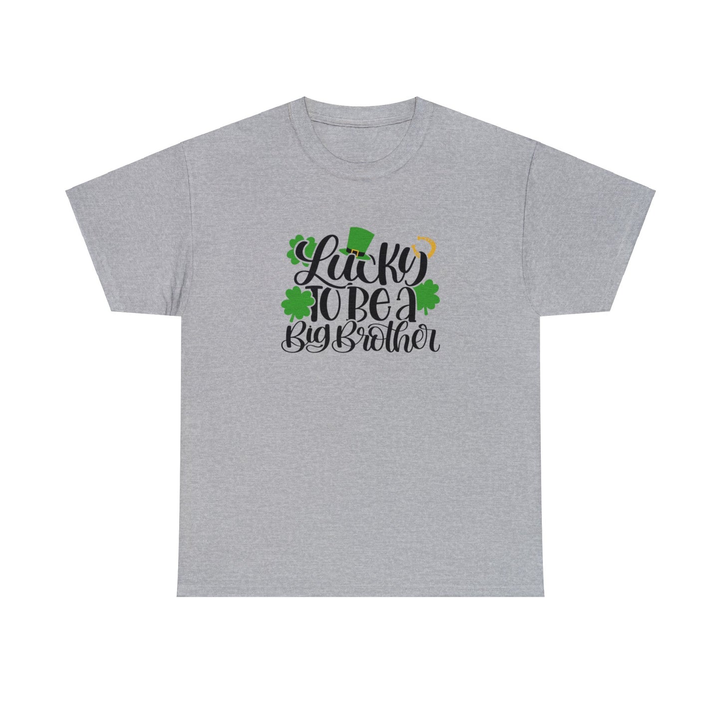 'Lucky to be a big brother' St Patrick's Day T-Shirt