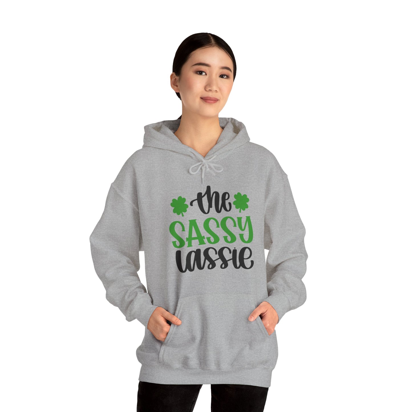 Unisex - 'The Sassy lassie' St Patrick's Day Hoodie