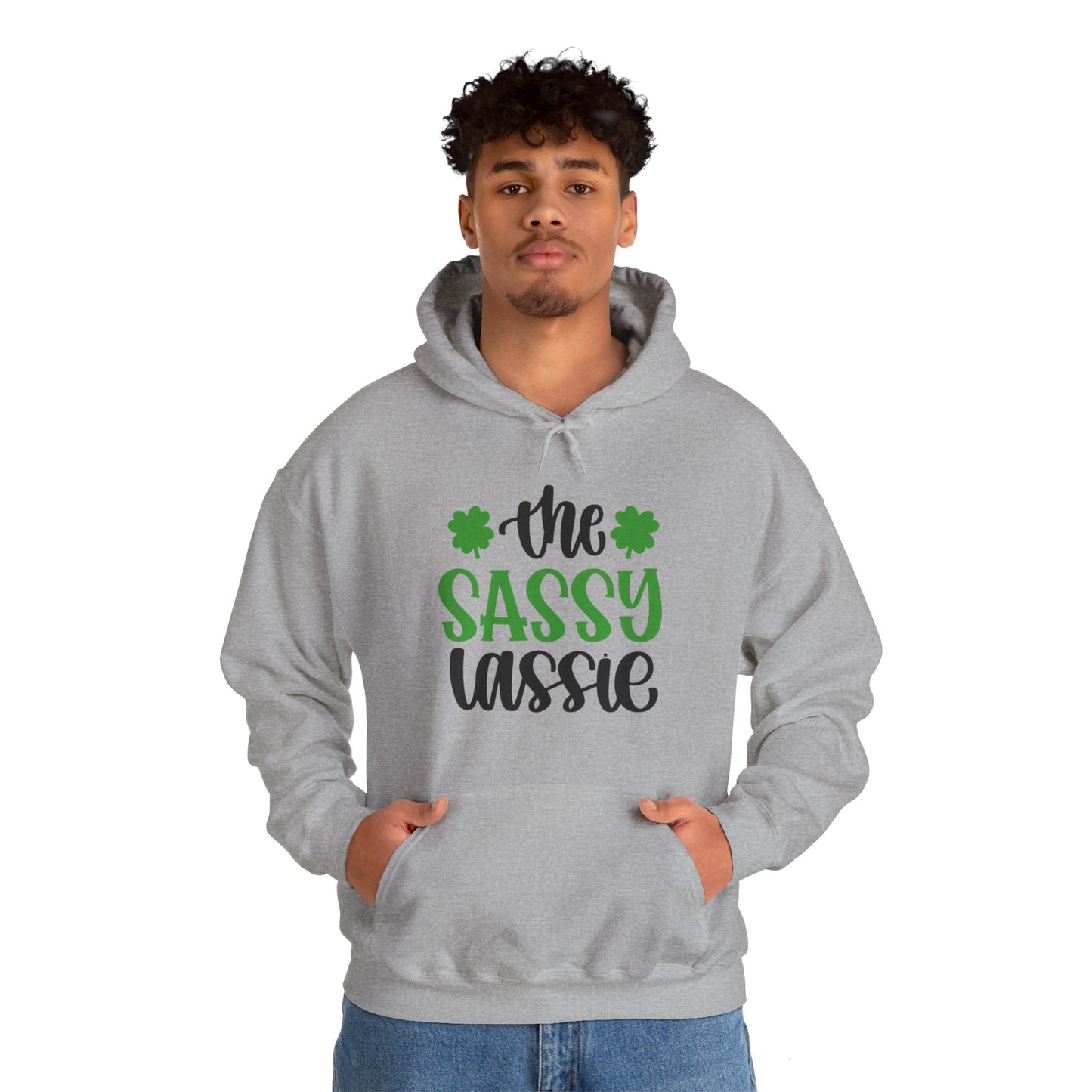 Unisex - 'The Sassy lassie' St Patrick's Day Hoodie