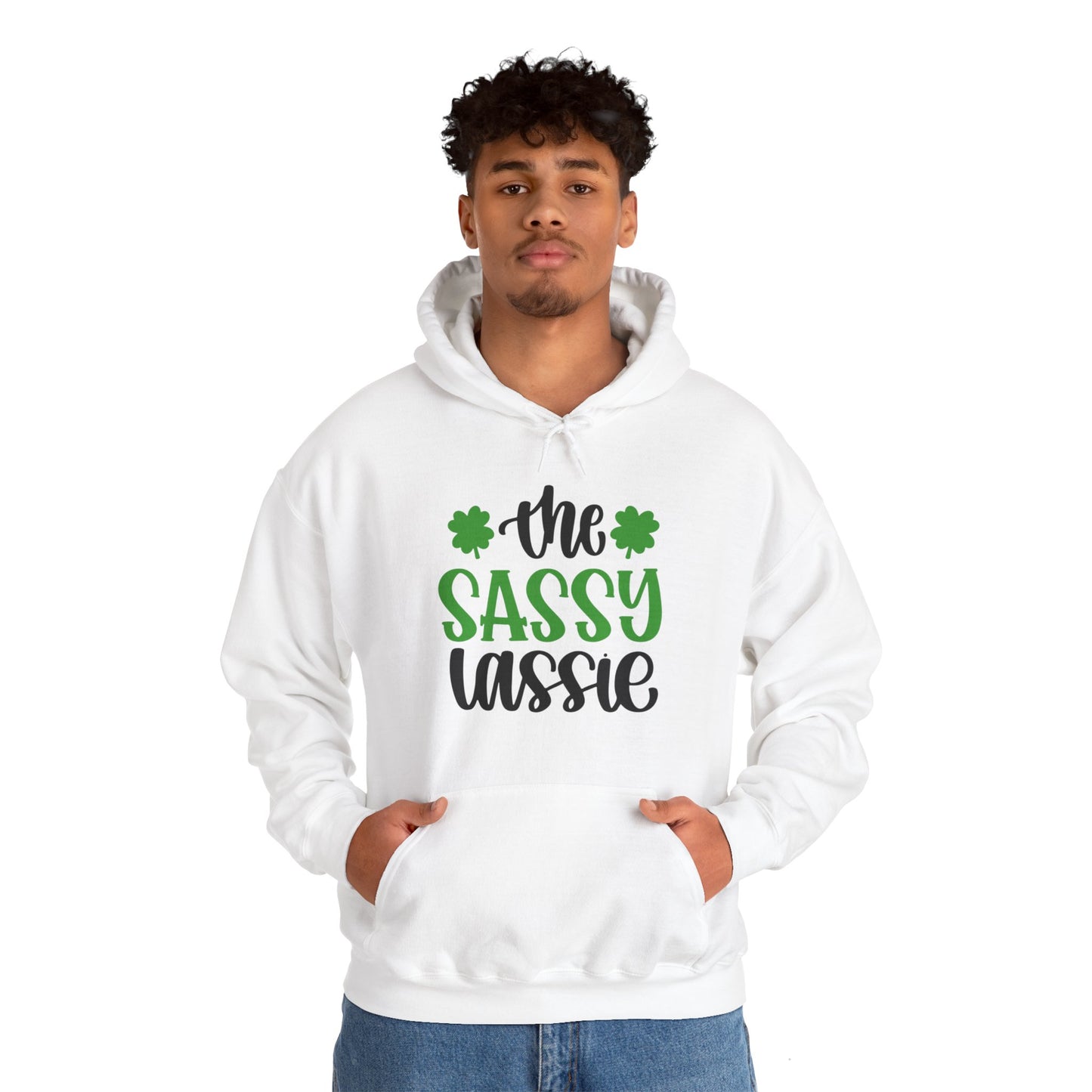 Unisex - 'The Sassy lassie' St Patrick's Day Hoodie