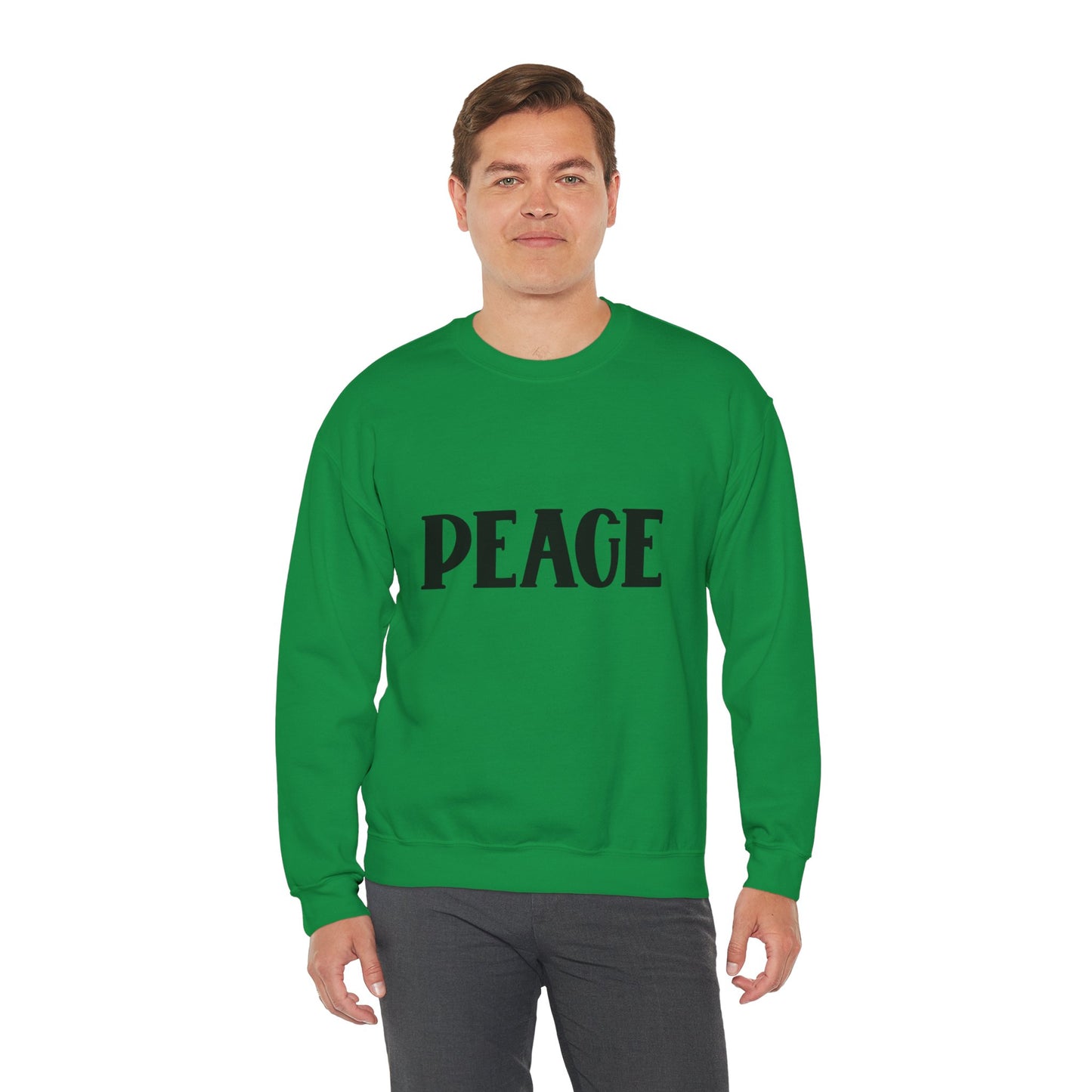 Unisex 'Peace' St Patrick's Day Sweatshirt