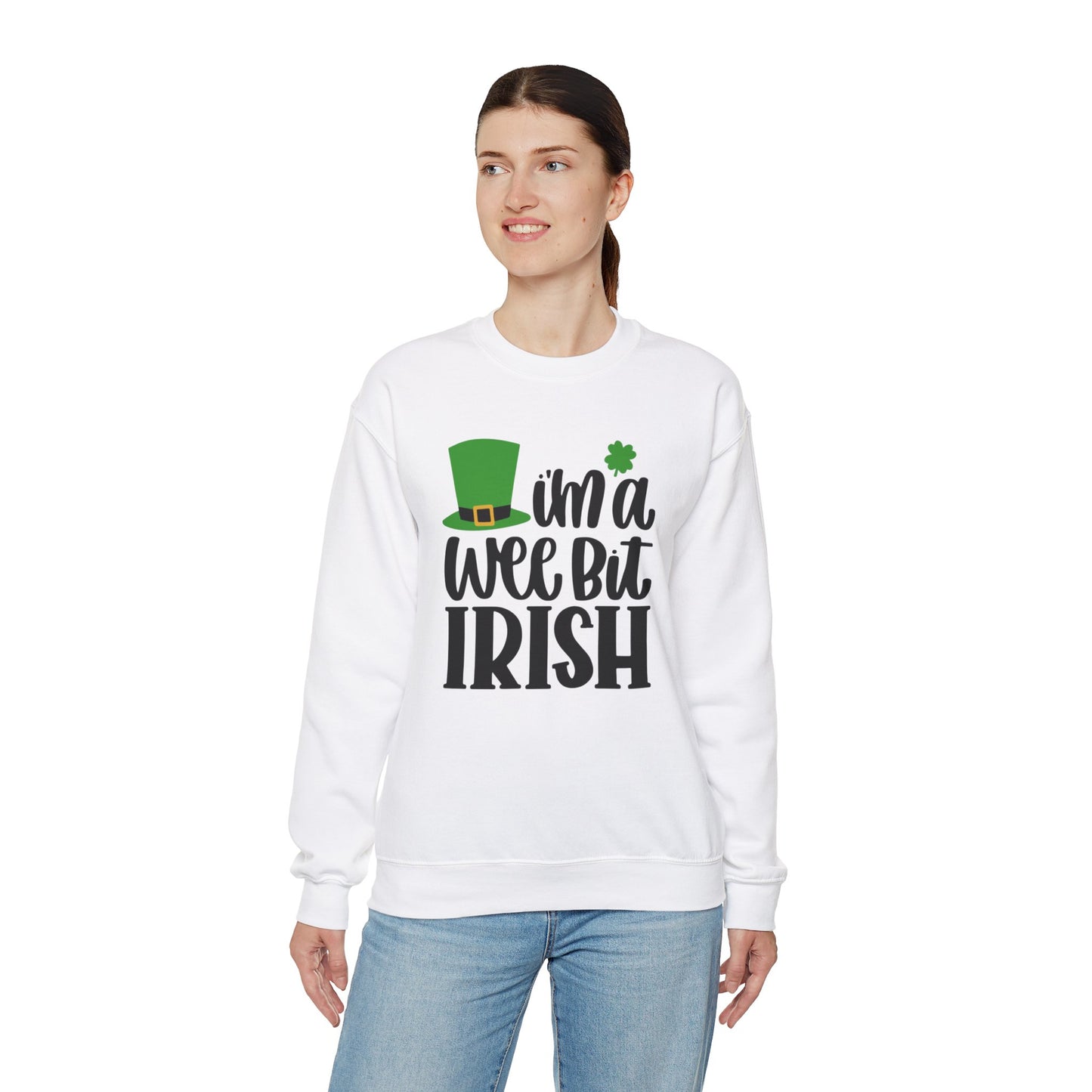 Unisex - "Wee bit Irish' St Patrick's Day Sweatshirt