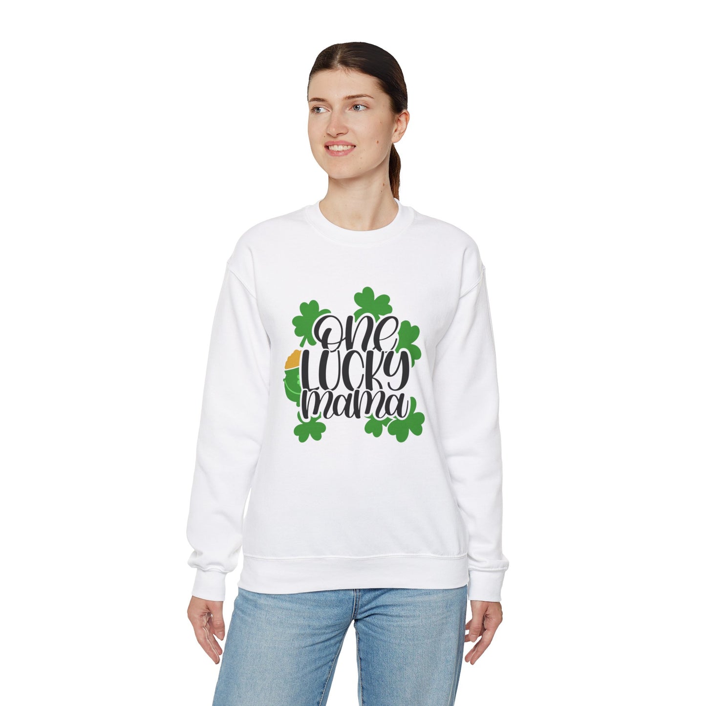 Unisex - 'One Lucky Mama' St Patrick's Day Sweatshirt