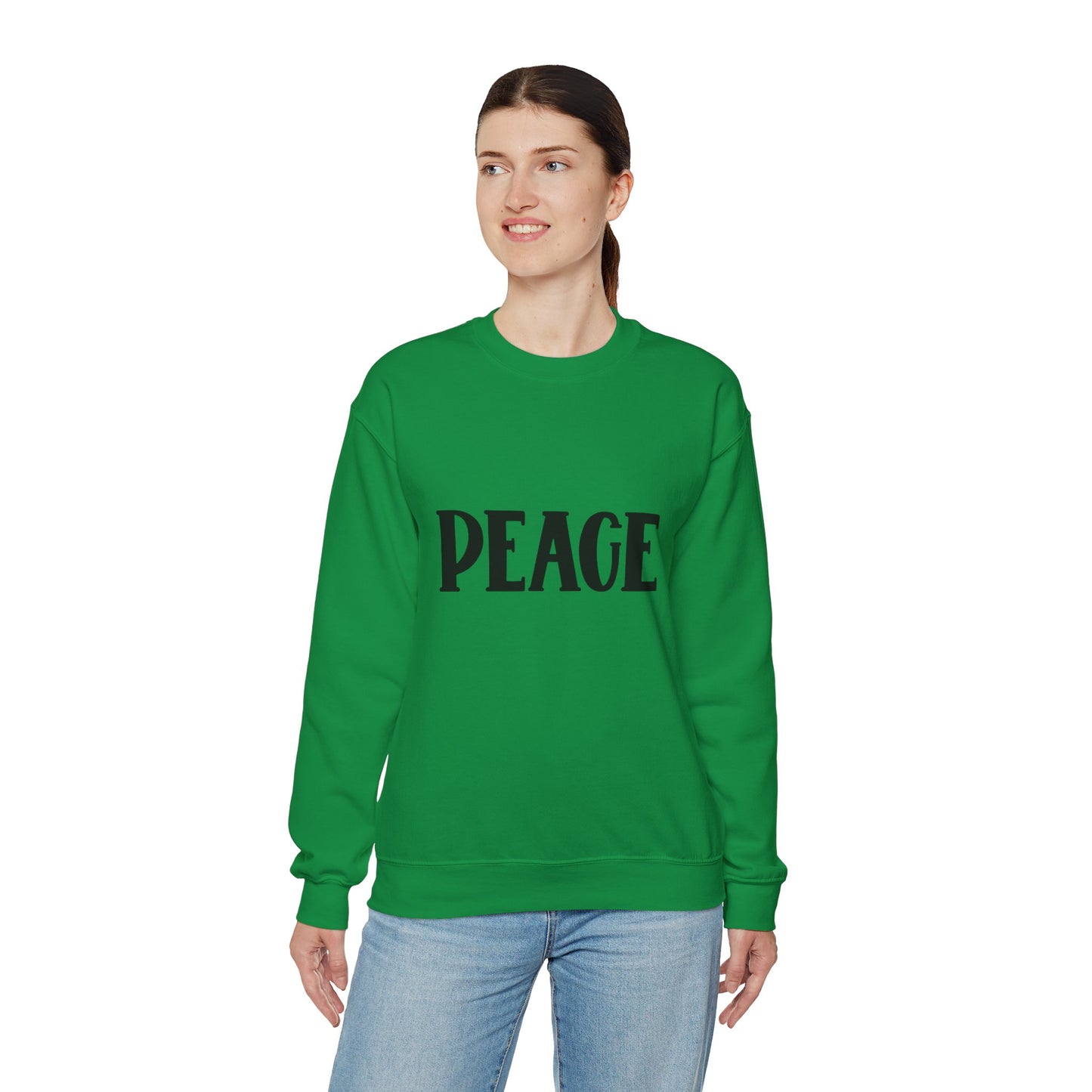 Unisex 'Peace' St Patrick's Day Sweatshirt