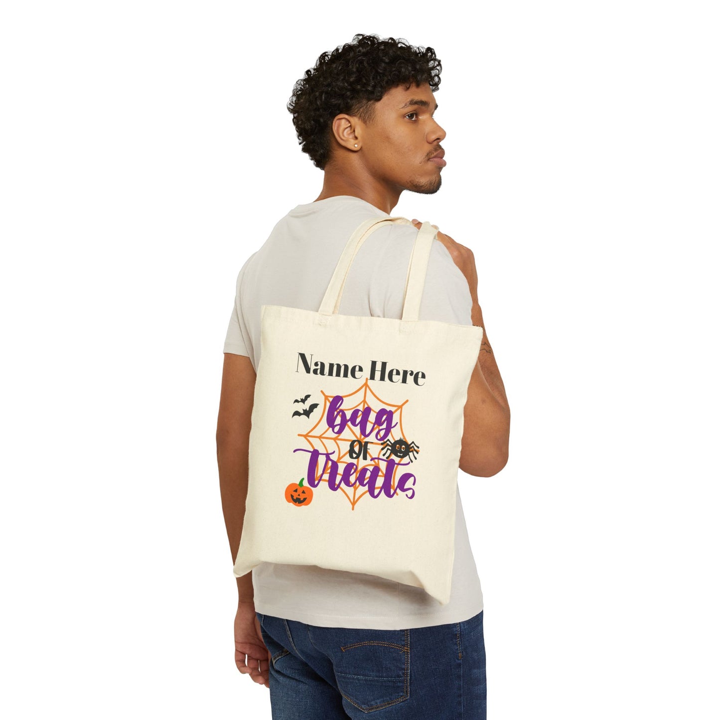 Custom 'Bag of Treats' tote bag