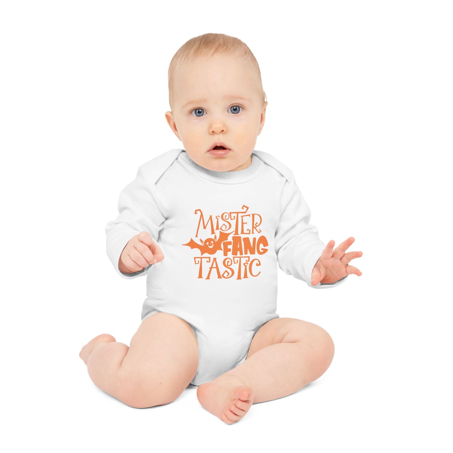 'Mister Fang Tasti' Halloween Baby Bodysuit