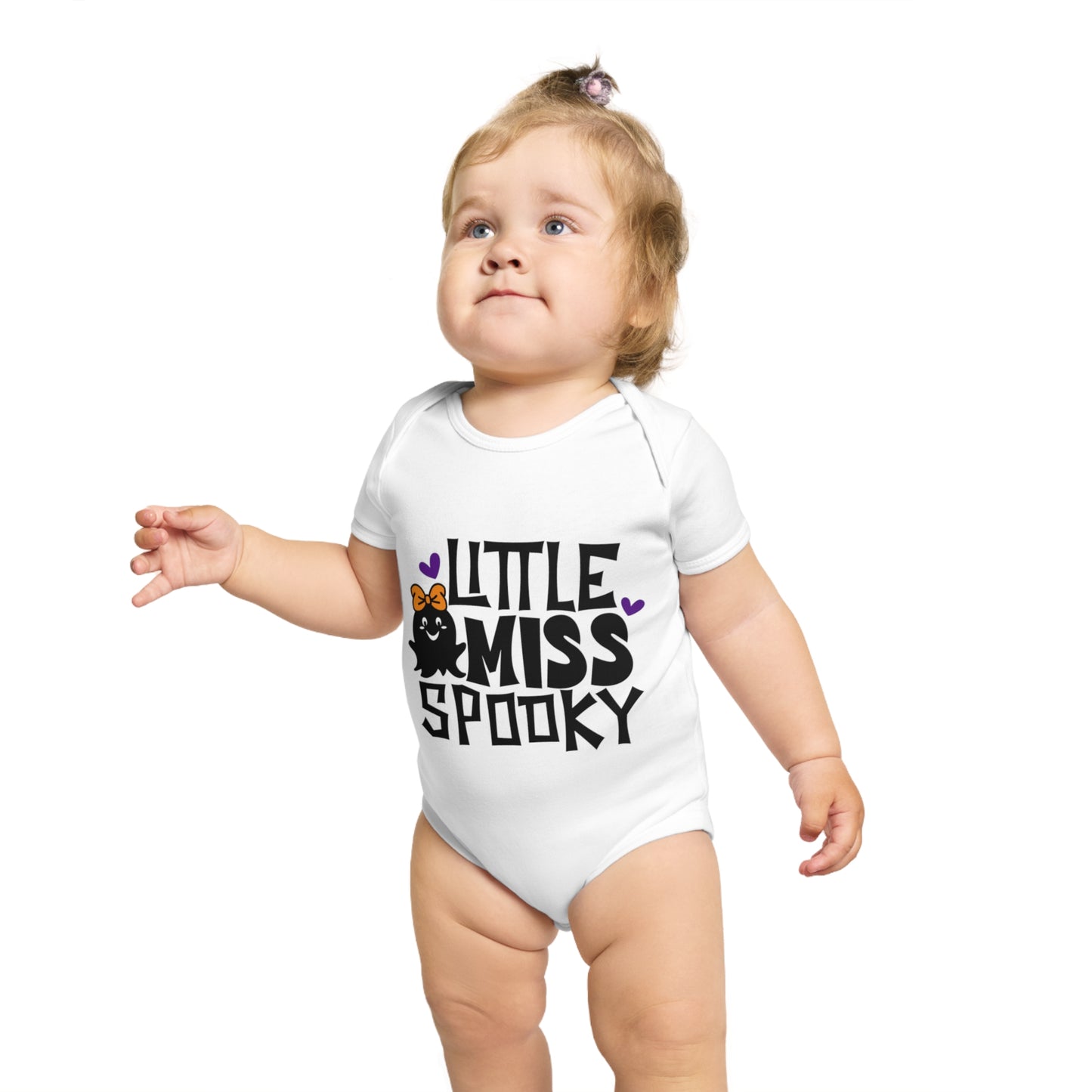 'Little Miss Spooky' Halloween Baby Bodysuit