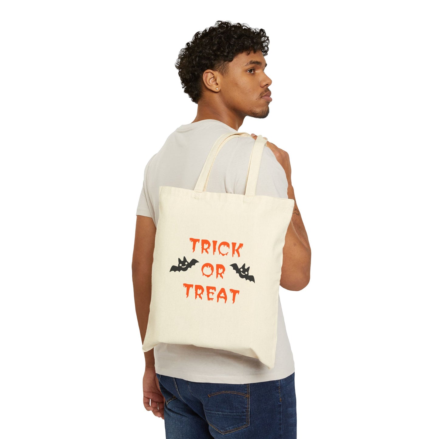 Halloween 'Trick or Treat' tote bag